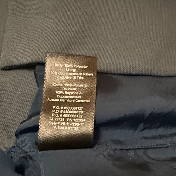 Aritzia Babaton Asymmetrical Elegant Gray Women's Mini Skirt - Picture 9 of 9